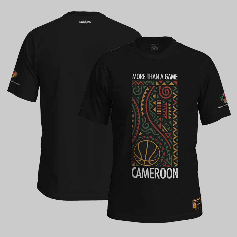 More Than A Game Tee - Cameroon